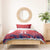England Cricket Custom Bedding Set Three Lions With Flag LT9 - Wonder Print Shop