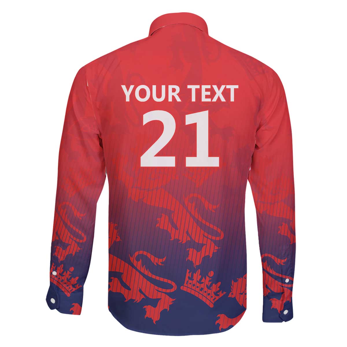 England Cricket Custom Family Matching Off The Shoulder Long Sleeve Dress and Hawaiian Shirt Three Lions With Flag - Wonder Print Shop