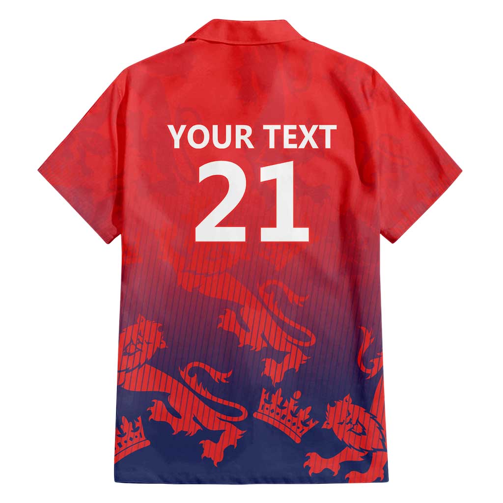 England Cricket Custom Family Matching Summer Maxi Dress and Hawaiian Shirt Three Lions With Flag - Wonder Print Shop
