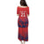 England Cricket Custom Puletasi Three Lions With Flag - Wonder Print Shop