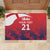 England Cricket Custom Rubber Doormat Three Lions With Flag - Wonder Print Shop