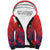 England Cricket Custom Sherpa Hoodie Three Lions With Flag - Wonder Print Shop
