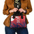 England Cricket Custom Shoulder Handbag Three Lions With Flag