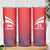 England Cricket Custom Skinny Tumbler Three Lions With Flag - Wonder Print Shop