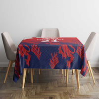 England Cricket Custom Tablecloth Three Lions With Flag - Wonder Print Shop