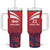 England Cricket Custom Tumbler With Handle Three Lions With Flag - Wonder Print Shop