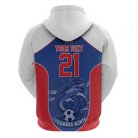 World Football 2026 Cape Verde Custom Hoodie Tubaroes Azuis Blue Shark - Wonder Print Shop