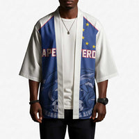 World Football 2026 Cape Verde Custom Kimono Tubaroes Azuis Blue Shark - Wonder Print Shop