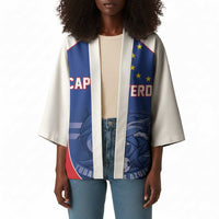 World Football 2026 Cape Verde Custom Kimono Tubaroes Azuis Blue Shark - Wonder Print Shop