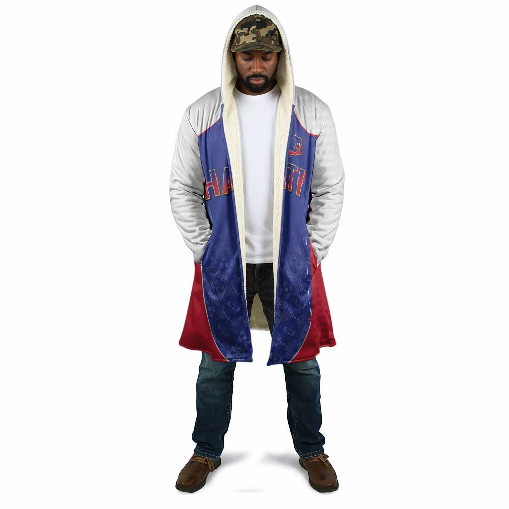 World Football 2026 Afro-Haiti Custom Cloak Together For Ayiti Blue Style - Wonder Print Shop