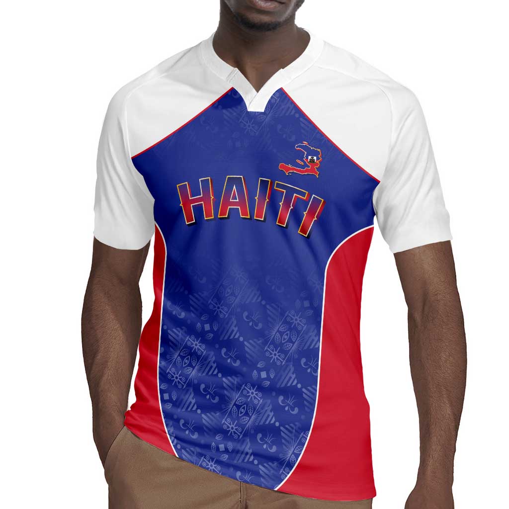 World Football 2026 Afro-Haiti Custom Rugby Jersey Together For Ayiti Blue Style LT9