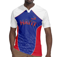World Football 2026 Afro-Haiti Custom Rugby Jersey Together For Ayiti Blue Style LT9
