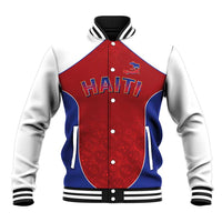 World Football 2026 Afro-Haiti Custom Baseball Jacket Together For Ayiti Red Style - Wonder Print Shop