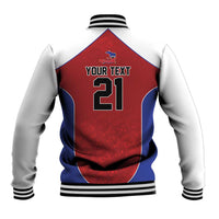 World Football 2026 Afro-Haiti Custom Baseball Jacket Together For Ayiti Red Style - Wonder Print Shop