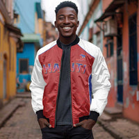 World Football 2026 Afro-Haiti Custom Bomber Jacket Together For Ayiti Red Style - Wonder Print Shop
