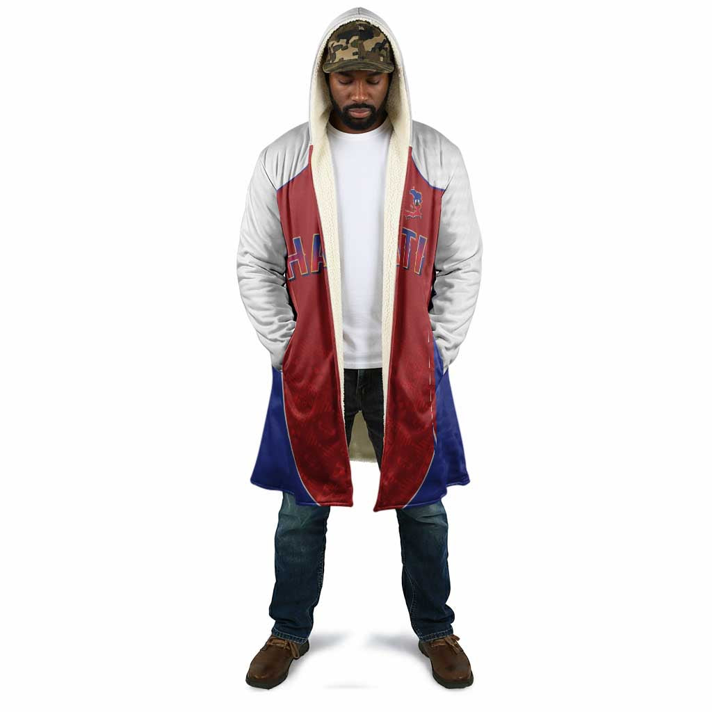 World Football 2026 Afro-Haiti Custom Cloak Together For Ayiti Red Style - Wonder Print Shop
