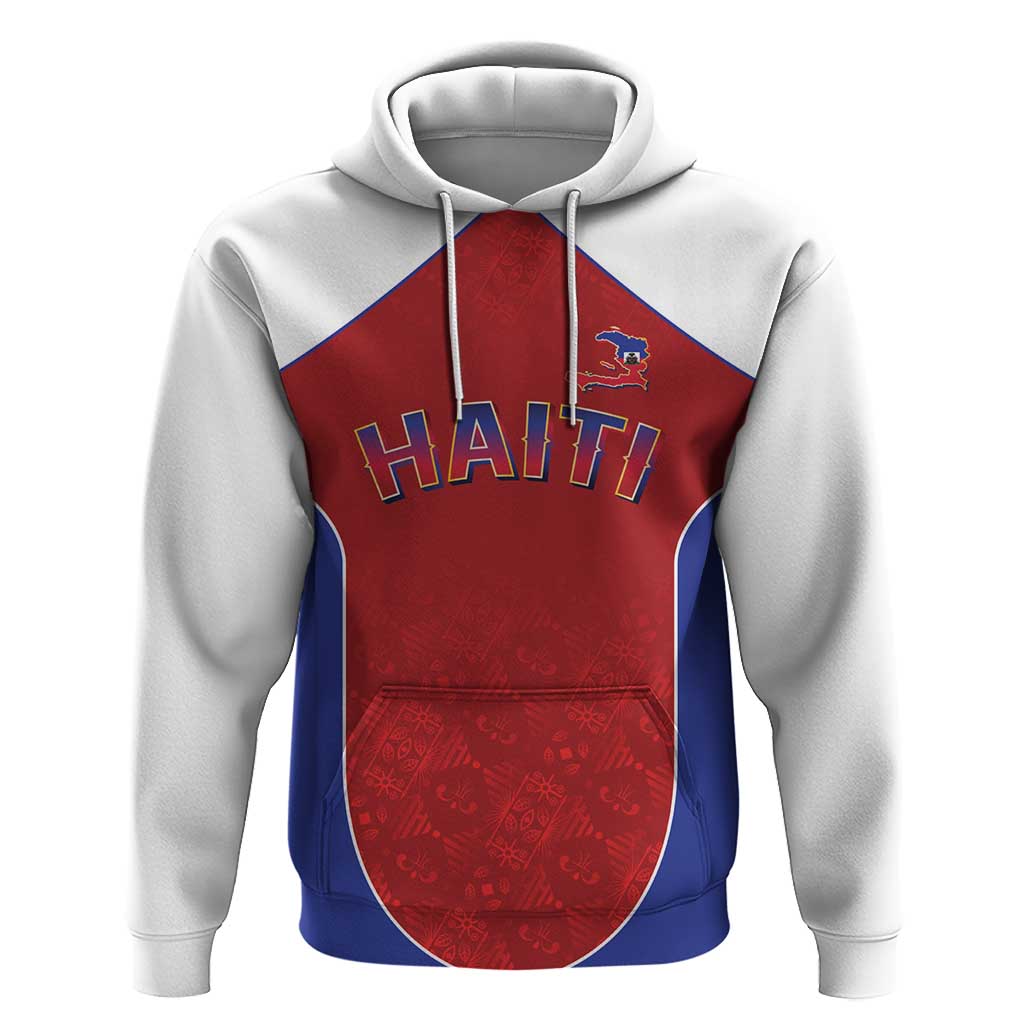 World Football 2026 Afro-Haiti Custom Hoodie Together For Ayiti Red Style - Wonder Print Shop