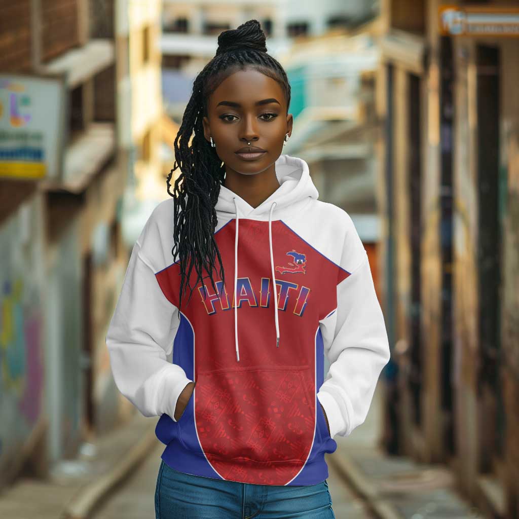 World Football 2026 Afro-Haiti Custom Hoodie Together For Ayiti Red Style - Wonder Print Shop