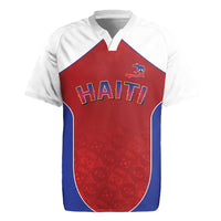 World Football 2026 Afro-Haiti Custom Rugby Jersey Together For Ayiti Red Style LT9