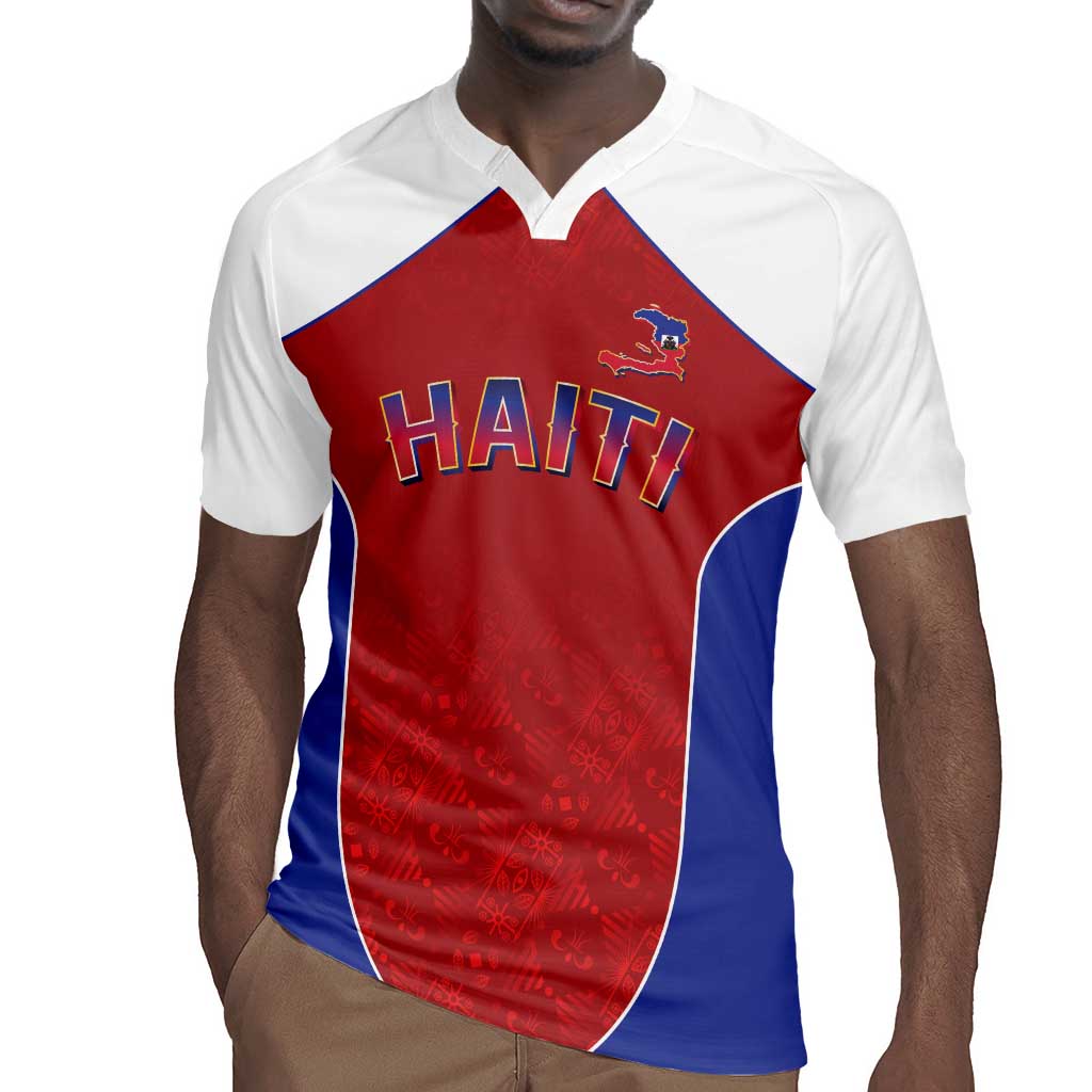 World Football 2026 Afro-Haiti Custom Rugby Jersey Together For Ayiti Red Style LT9