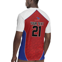 World Football 2026 Afro-Haiti Custom Rugby Jersey Together For Ayiti Red Style LT9