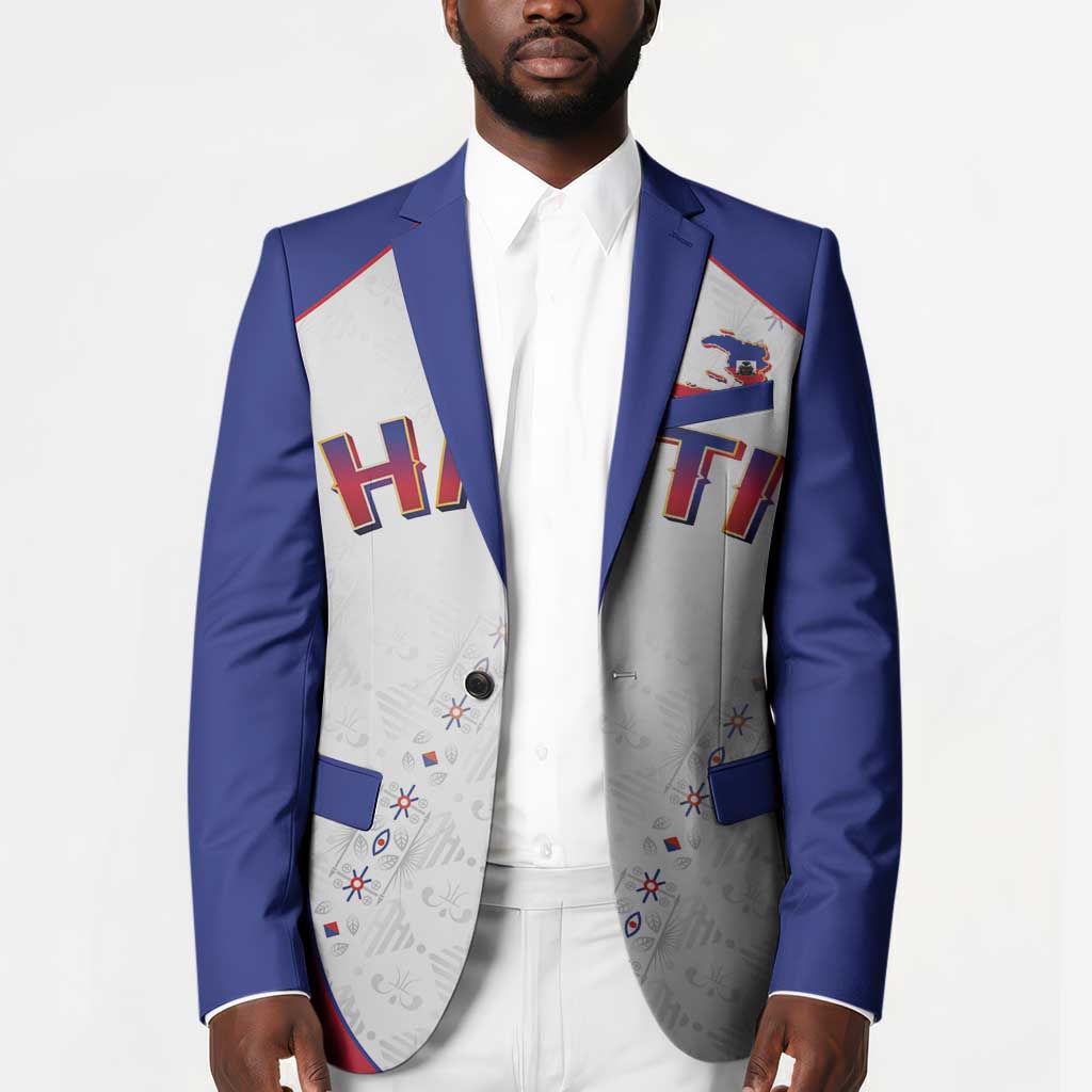 World Football 2026 Afro-Haiti Custom Blazer Together For Ayiti White Style - Wonder Print Shop