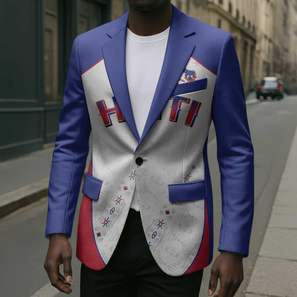 World Football 2026 Afro-Haiti Custom Blazer Together For Ayiti White Style - Wonder Print Shop