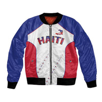 World Football 2026 Afro-Haiti Custom Bomber Jacket Together For Ayiti White Style - Wonder Print Shop