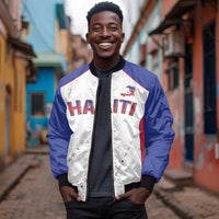 World Football 2026 Afro-Haiti Custom Bomber Jacket Together For Ayiti White Style - Wonder Print Shop
