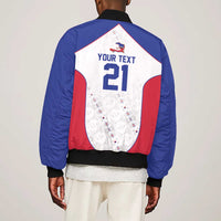 World Football 2026 Afro-Haiti Custom Bomber Jacket Together For Ayiti White Style - Wonder Print Shop