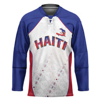 World Football 2026 Afro-Haiti Custom Hockey Jersey Together For Ayiti White Style - Wonder Print Shop