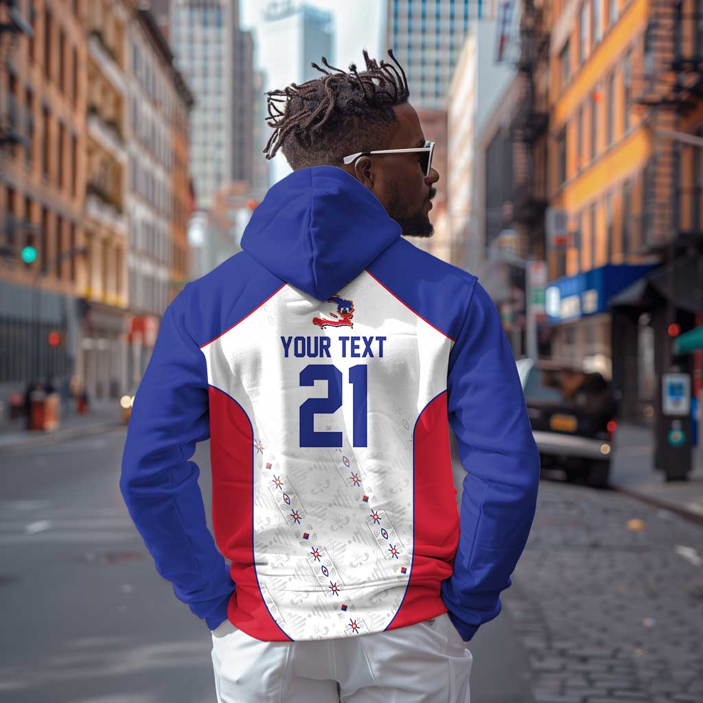 World Football 2026 Afro-Haiti Custom Hoodie Together For Ayiti White Style - Wonder Print Shop