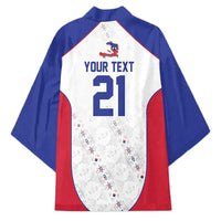 World Football 2026 Afro-Haiti Custom Kimono Together For Ayiti White Style - Wonder Print Shop