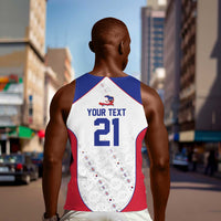 World Football 2026 Afro-Haiti Custom Men Tank Top Together For Ayiti White Style - Wonder Print Shop
