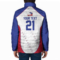 World Football 2026 Afro-Haiti Custom Padded Jacket Together For Ayiti White Style - Wonder Print Shop