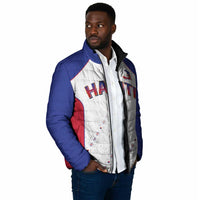 World Football 2026 Afro-Haiti Custom Padded Jacket Together For Ayiti White Style - Wonder Print Shop