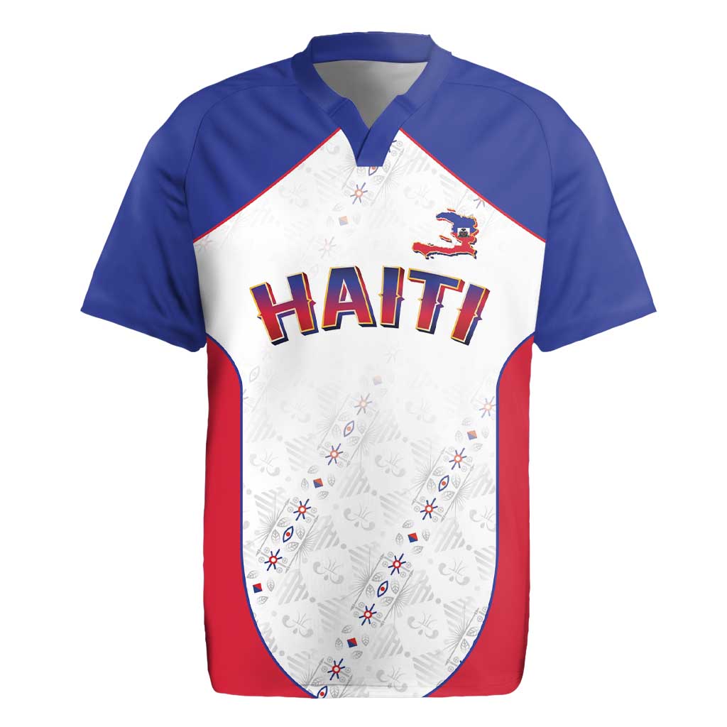 World Football 2026 Afro-Haiti Custom Rugby Jersey Together For Ayiti White Style LT9
