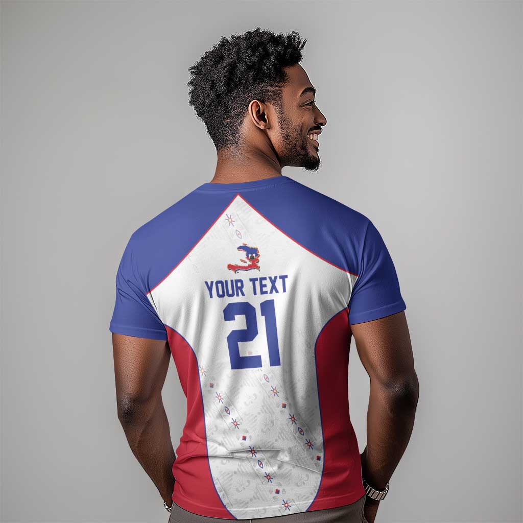 World Football 2026 Afro-Haiti Custom T shirt Together For Ayiti White Style LT9