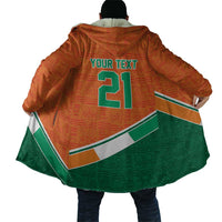 World Football 2026 Ivory Coast Custom Cloak African Adinkra Pattern - Wonder Print Shop