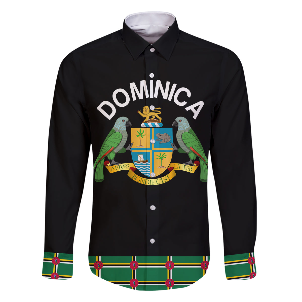 Personalized Dominica Sisserou Parrot Simple Style Family Matching Short Sleeve Bodycon Dress and Hawaiian Shirt - Wonder Print Shop