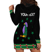 Personalized Dominica Sisserou Parrot Simple Style Hoodie Dress - Wonder Print Shop
