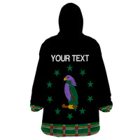 Personalized Dominica Sisserou Parrot Simple Style Wearable Blanket Hoodie - Wonder Print Shop