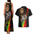 Legend Bob Get Up Stand Up Couples Matching Tank Maxi Dress and Hawaiian Shirt Reggae Multicolored LT9 - Wonder Print Shop