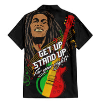 Legend Bob Get Up Stand Up Family Matching Mermaid Dress and Hawaiian Shirt Reggae Multicolored LT9 - Wonder Print Shop