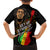 Legend Bob Get Up Stand Up Family Matching Off Shoulder Maxi Dress and Hawaiian Shirt Reggae Multicolored LT9 - Wonder Print Shop