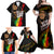 Legend Bob Get Up Stand Up Family Matching Off Shoulder Maxi Dress and Hawaiian Shirt Reggae Multicolored LT9 - Wonder Print Shop