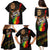 Legend Bob Get Up Stand Up Family Matching Puletasi and Hawaiian Shirt Reggae Multicolored - Wonder Print Shop