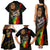 Legend Bob Get Up Stand Up Family Matching Tank Maxi Dress and Hawaiian Shirt Reggae Multicolored - Wonder Print Shop