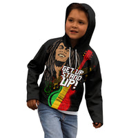 Legend Bob Get Up Stand Up Kid Hoodie Reggae Multicolored - Wonder Print Shop