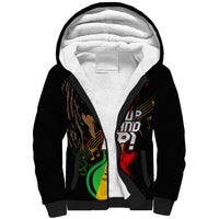 Legend Bob Get Up Stand Up Sherpa Hoodie Reggae Multicolored - Wonder Print Shop